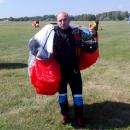 Robert Okseniuk skydiver, Gliwice 2017.08.15
